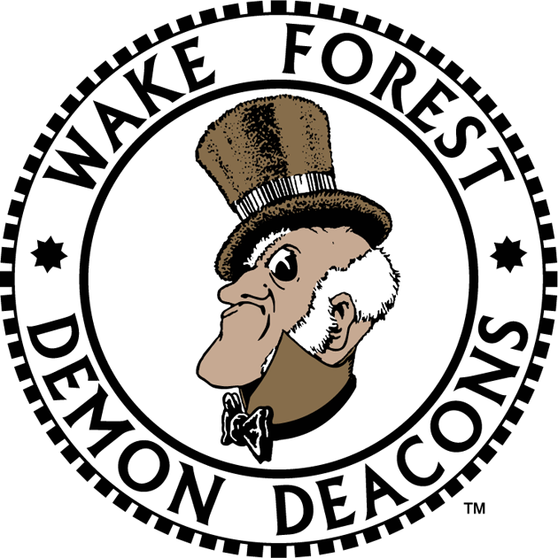 Wake Forest Demon Deacons 1968-1992 Primary Logo diy DTF decal sticker